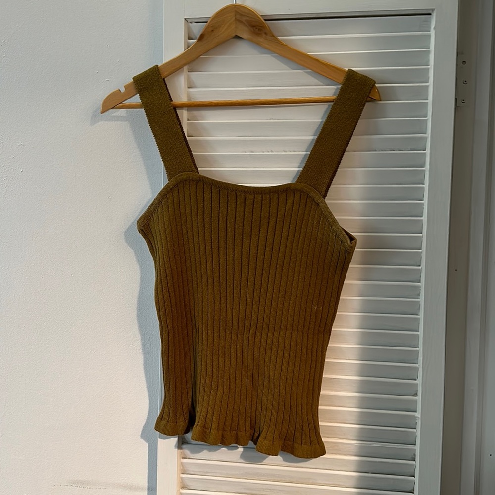 Madewell knit tank top